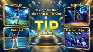 Các bộ môn cá cược thể thao đỉnh cao trên Tip Club