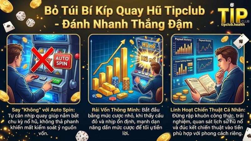 Chia sẻ mẹo chơi nổ hũ Tipclub dễ trúng Jackpot nhất từ cao thủ Chia sẻ mẹo chơi nổ hũ Tipclub dễ trúng Jackpot nhất từ cao thủ